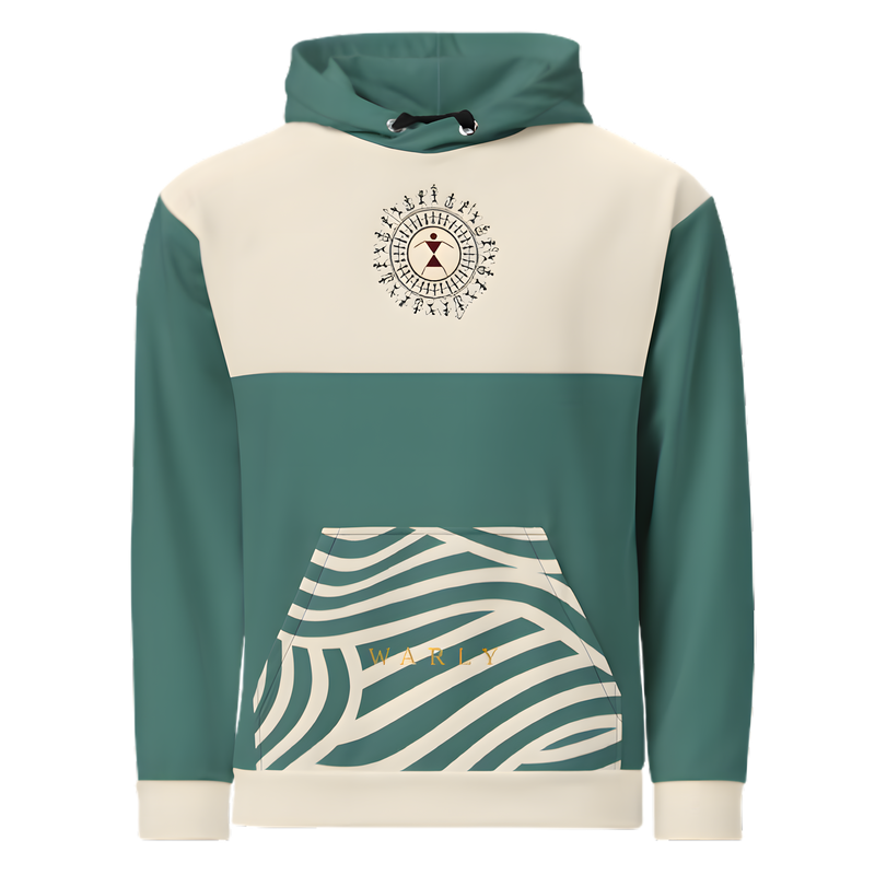 Warly Tribal Art Unisex Hoodie